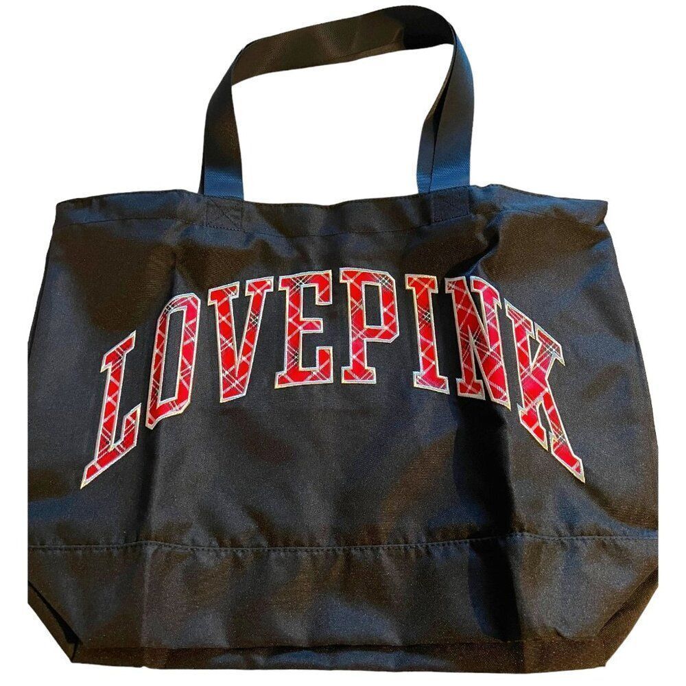 Lovepink New Victoria Secret VS Black Tote Orig. 49.95